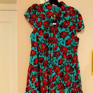 Alice and Olivia rose dress